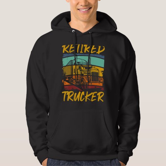 Veste À Capuche Camion retraité (Devant)