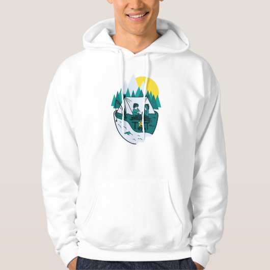 Veste À Capuche Camp d'amour (Devant)