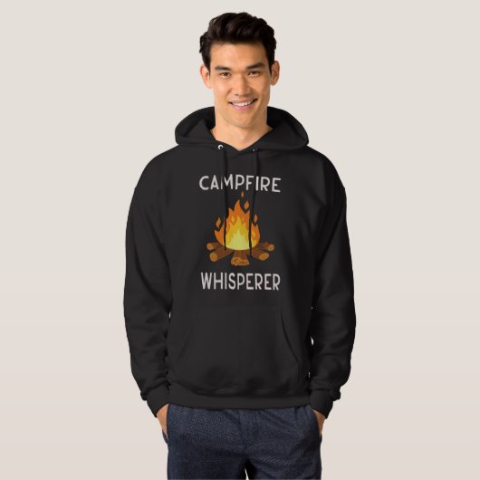 Veste À Capuche Campfire Whisperer Camping Campfire 2 (Devant entier)