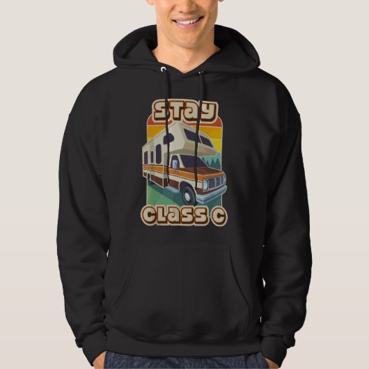 Veste À Capuche Camping en camping-car de classe C classe (Devant)