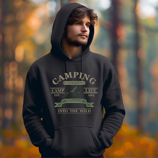Veste À Capuche Camping extérieur vie de camping