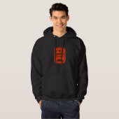 Veste À Capuche Camping heureux Camping cool (Devant entier)