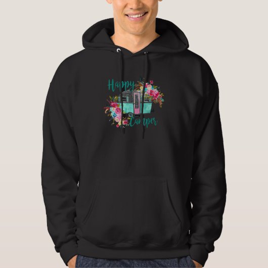 Veste À Capuche Camping heureux Camping heureux (Devant)