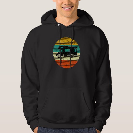 Veste À Capuche Camping Motorhome Camper (Devant)