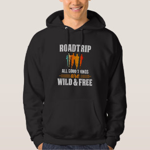 Veste À Capuche Camping Road Trip Convertible Vanlife Oldtimer Dit