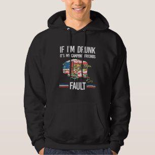 Veste À Capuche Camping Rv Drapeau Patriotique Américain Usa Funny