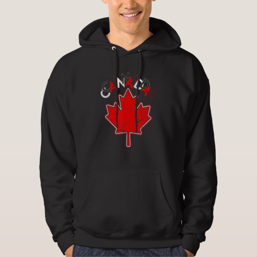 Veste À Capuche Canada Maple Leaf Canada 1 (Devant)
