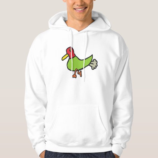 Veste À Capuche Canard qui péte (Devant)
