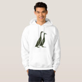 Veste À Capuche Canards noirs (Devant entier)