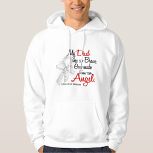 Veste À Capuche Cancer de poumon de papa de l'ange 2
