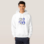 Veste À Capuche Cancer du colon MANQUANT MON ONCLE (Devant entier)