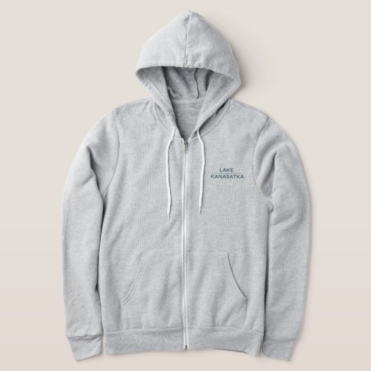 Veste À Capuche Canot Zip du lac K (Poser)