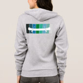 Veste À Capuche Canot Zip du lac K (Dos)