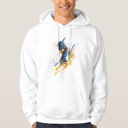 Veste À Capuche Capitaine amérique (Devant)