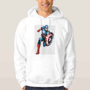 Veste À Capuche Capitaine amérique