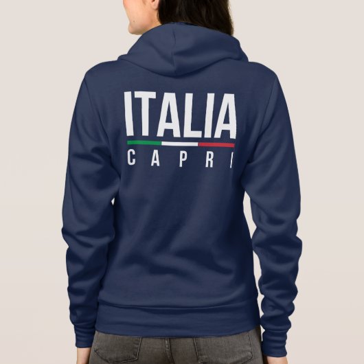 Veste À Capuche Capri Italie (Dos)