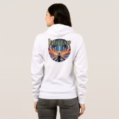 Veste À Capuche Capuche à fermeture éclair complète pour femmes Be (Dos entier)