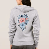 Veste À Capuche Capuche à fermeture éclair pour femme (Dos)