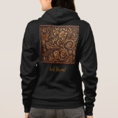 Veste À Capuche Capuche à fermeture éclair pour femme (Dos)