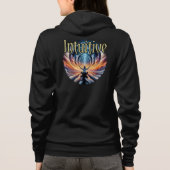 Veste À Capuche Capuche à fermeture éclair pour femmes Bella+Canva (Dos)