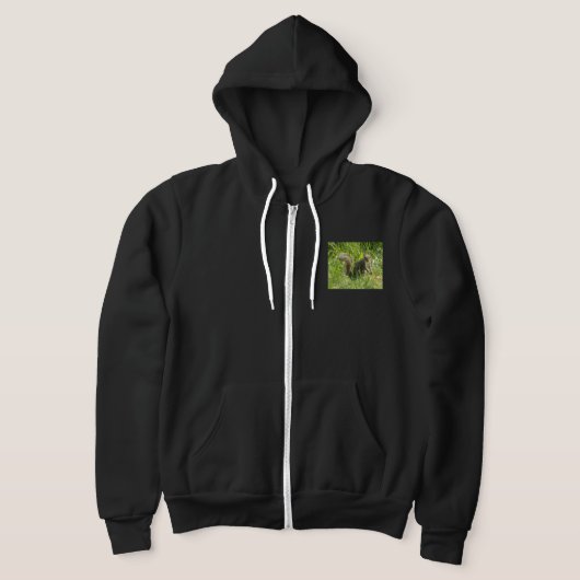 Veste À Capuche Capuche à fermeture éclair Squirrely pour femmes (Poser)