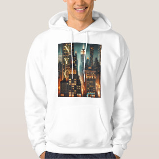 Veste À Capuche Capuche de la ligne d'horizon de l'Empire State :