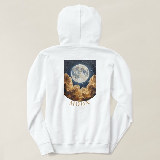 Veste À Capuche Capuche de Lune (Design dos)