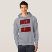 Veste À Capuche Capuche Logo Boîte Blanche Construite Différemment (Devant entier)