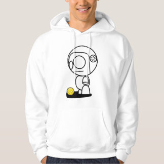 Veste À Capuche Caractère de joueur de polo d'eau