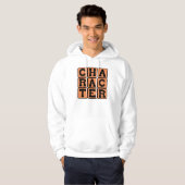 Veste À Capuche Caractère, motivation (Devant entier)