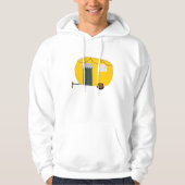 Veste À Capuche Caravane jaune mignonne (Devant)