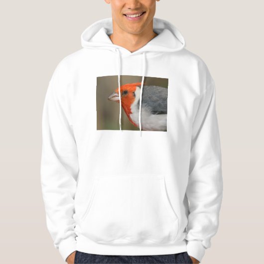 Veste À Capuche Cardinal crêté rouge (Devant)