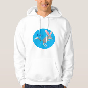 Veste À Capuche Caricature de bilby australien très heureuse