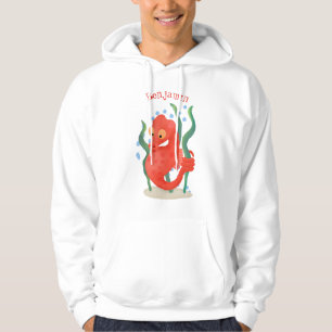 Veste À Capuche Caricature d'hippocampe pygmée