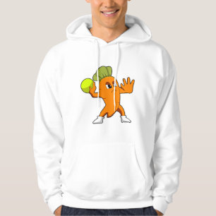 Veste À Capuche Carotte à Handball joueur avec Handball