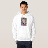 Veste À Capuche Carte de baseball de Bill Clinton (Devant entier)