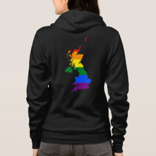 Veste À Capuche Carte de la fierté britannique