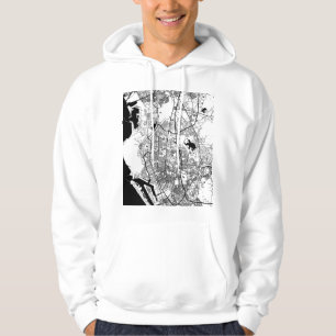 Veste À Capuche Carte de la ville de Kaohsiung Taïwan
