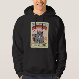 Veste À Capuche Carte de tarot Les fans de chat Kitty gras adoren