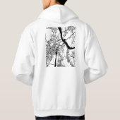 Veste À Capuche Carte de Thane Maharashtra (Dos)