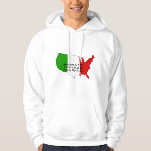Veste À Capuche Carte du patriote italo‑