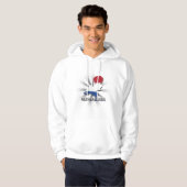 Veste À Capuche Carte néerlandaise 2,0 de drapeau (Devant entier)
