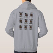 Veste À Capuche Cartes à jouer Hoody (Dos)