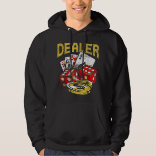 Veste À Capuche Casino Concessionnaire de jeu Texas Holdem Poker
