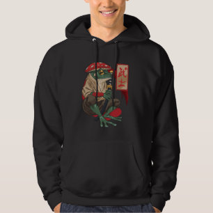 Veste À Capuche Casque Champignon Esthétique Grenouille Guerrier S