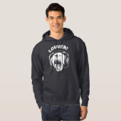 Veste À Capuche Casques Monkey Loud Music Lover (Devant entier)