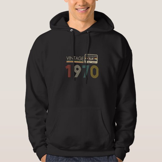 Veste À Capuche Cassette vintage 1970 (Devant)