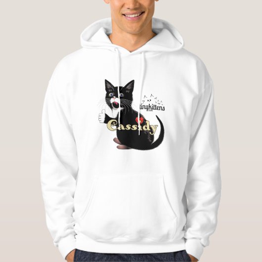 Veste À Capuche Cassidy TinyKittens (Devant)