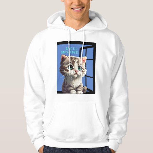 VESTE À CAPUCHE CAT (Devant)