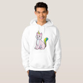 Veste À Capuche Cat Unicorn (Devant entier)
